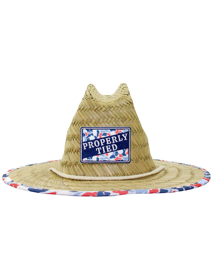 Cabo Straw Hat | Americana Camo