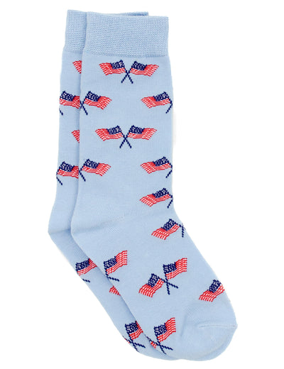 Properly Tied Lucky Duck Socks | American Flag