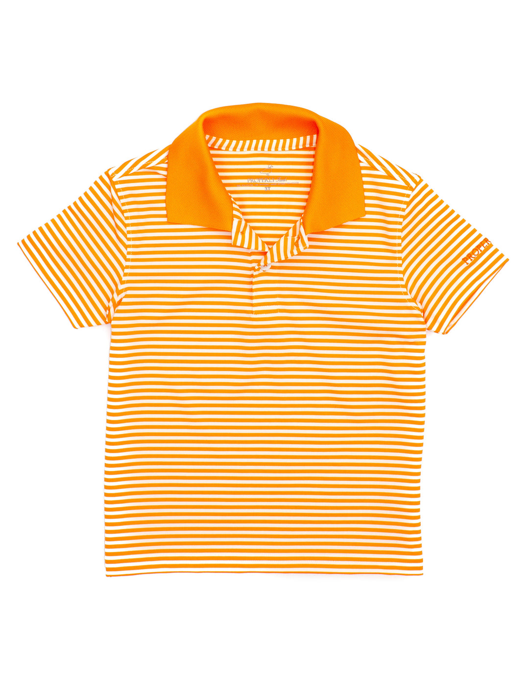 Properly Tied Dallas Polo | Orange Stripe