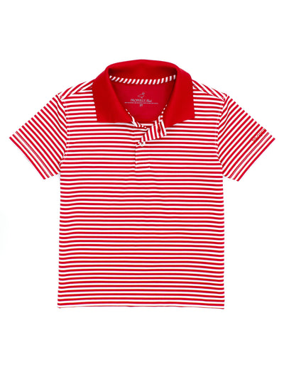 Properly Tied Dallas Polo | Red Stripe