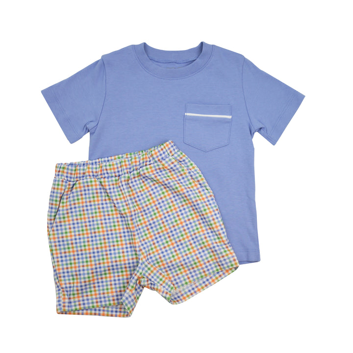 Walker Short Set | Harvest Gingham