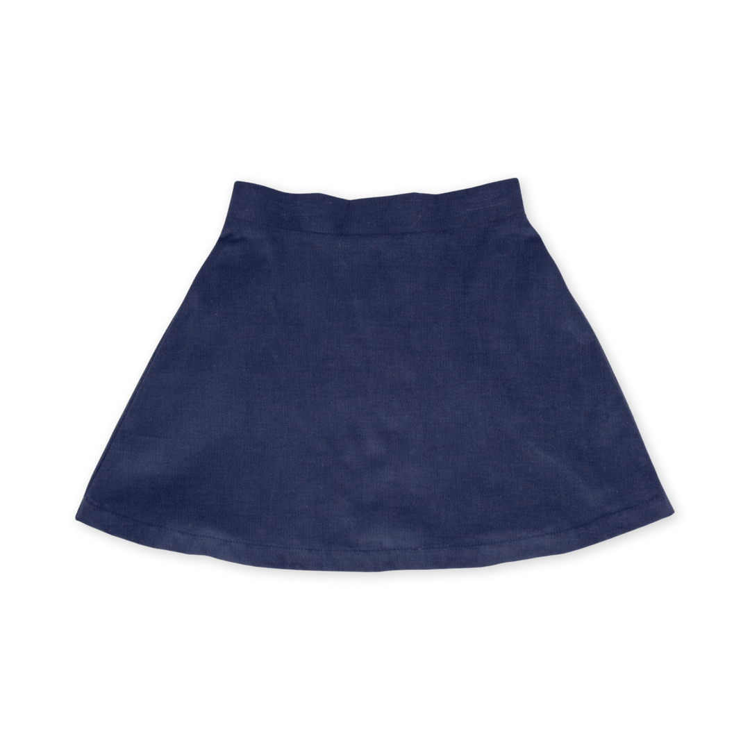 Set Proper Lacey Skirt | Princeton Navy Corduroy