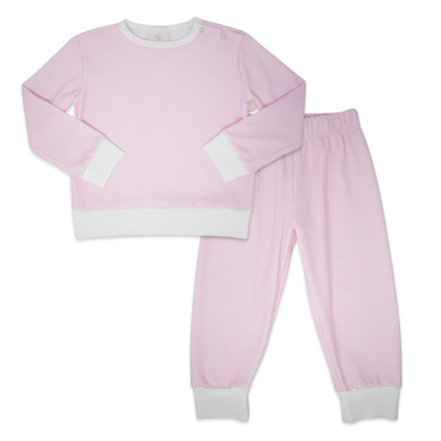 Lullaby Set Lagniappe Set | Pink Mini Gingham