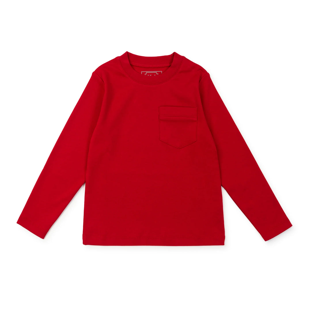 Blake Pocket Shirt | Red - PRE-SALE