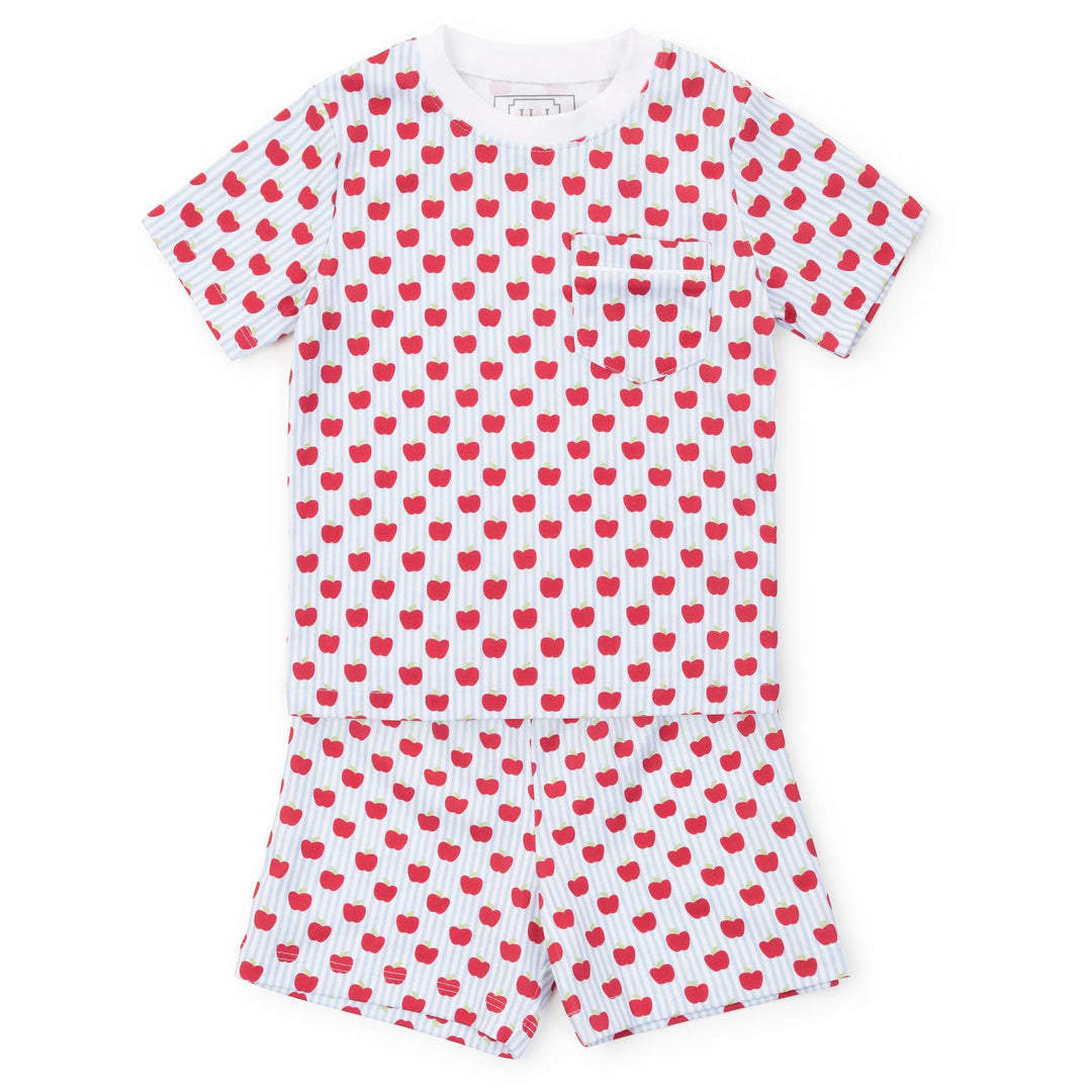 Charles Set | Schoolhouse Apples Blue - PRE-SALE