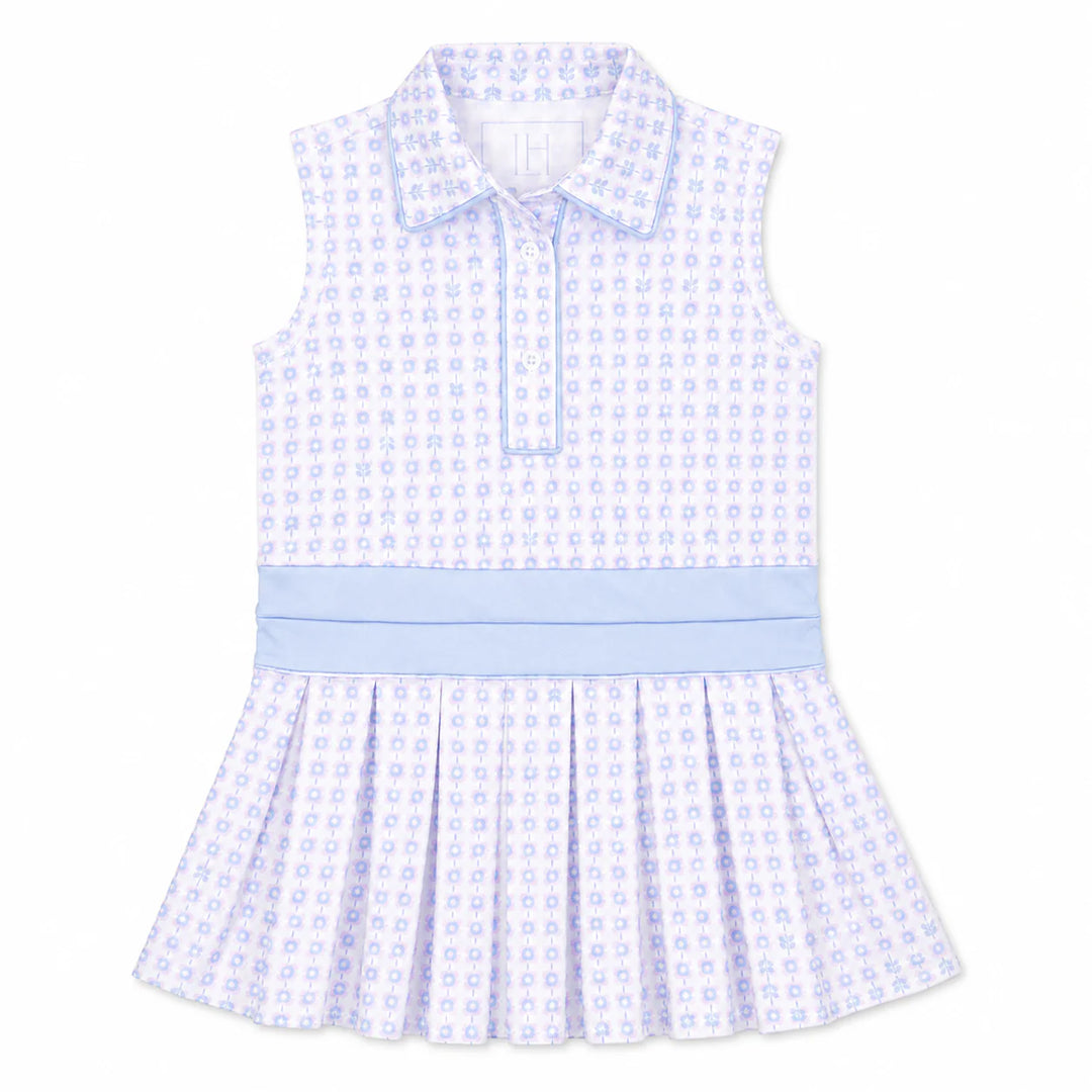 Harper Girls' Performance Dress by LH Sport - Flower Power Pink