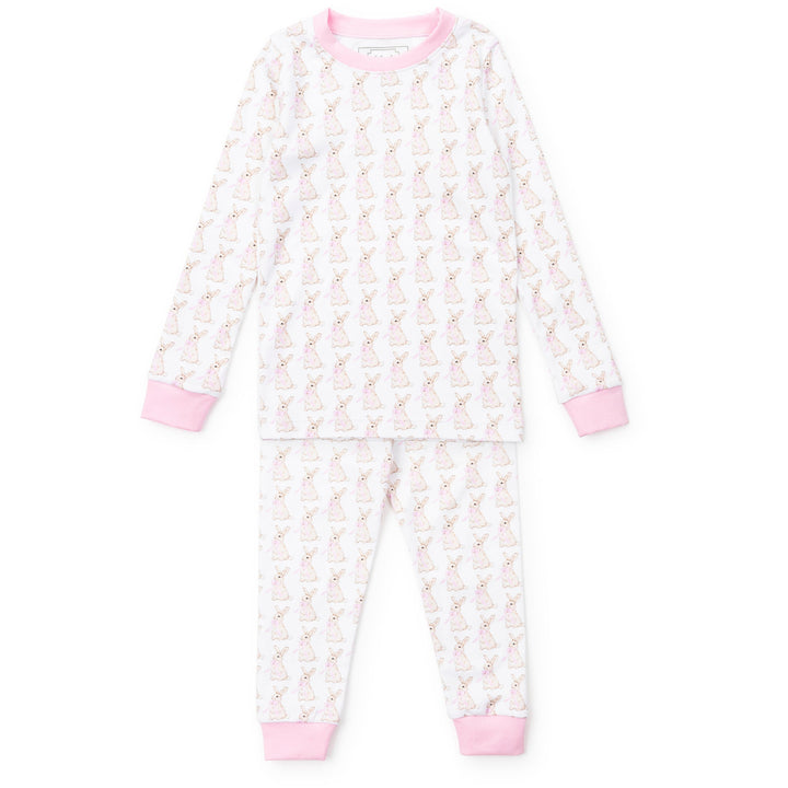 Parker Zipper Pajamas | Easter Bunnies Pink - PRE-SALE