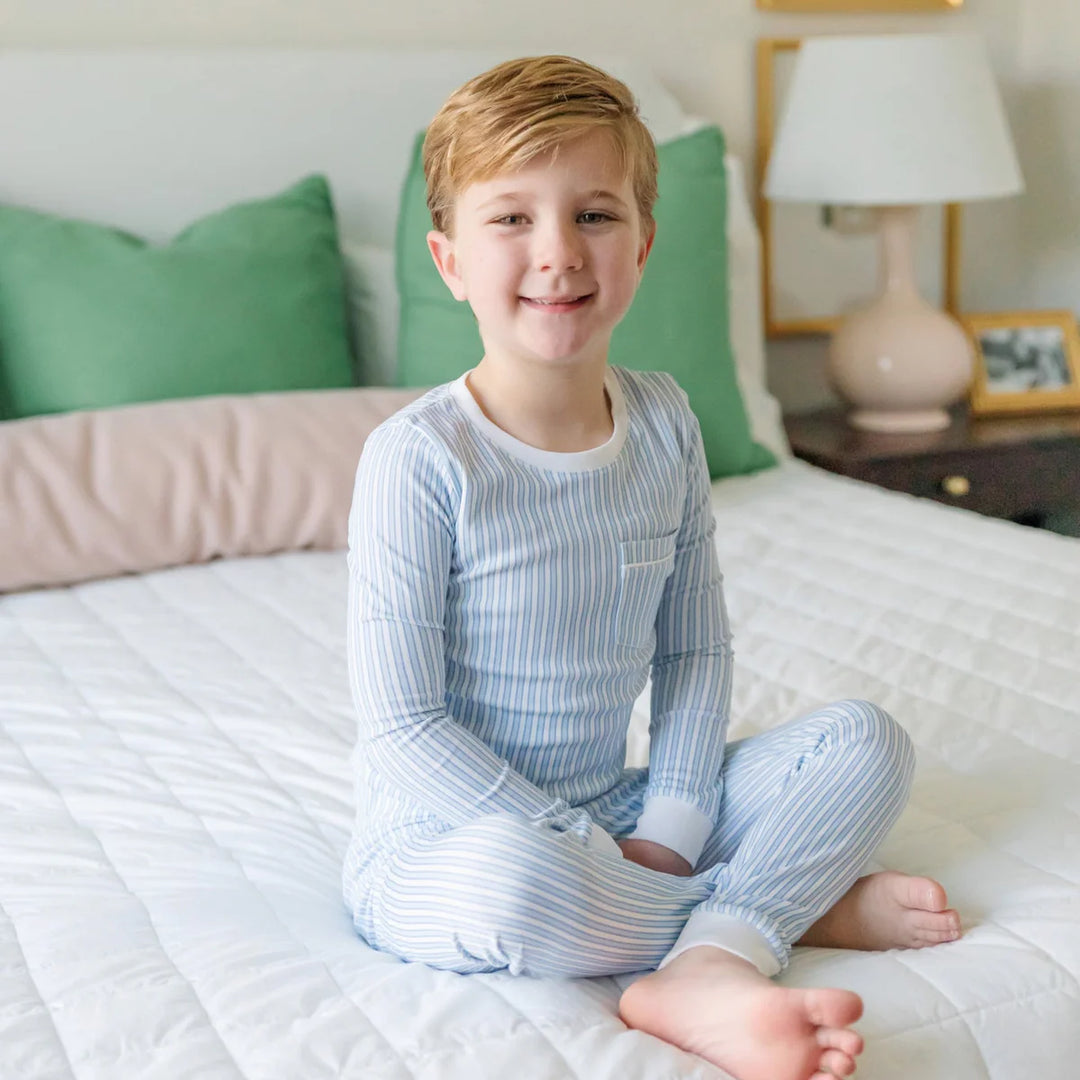 Bradford Pajama Set | Classic Stripe