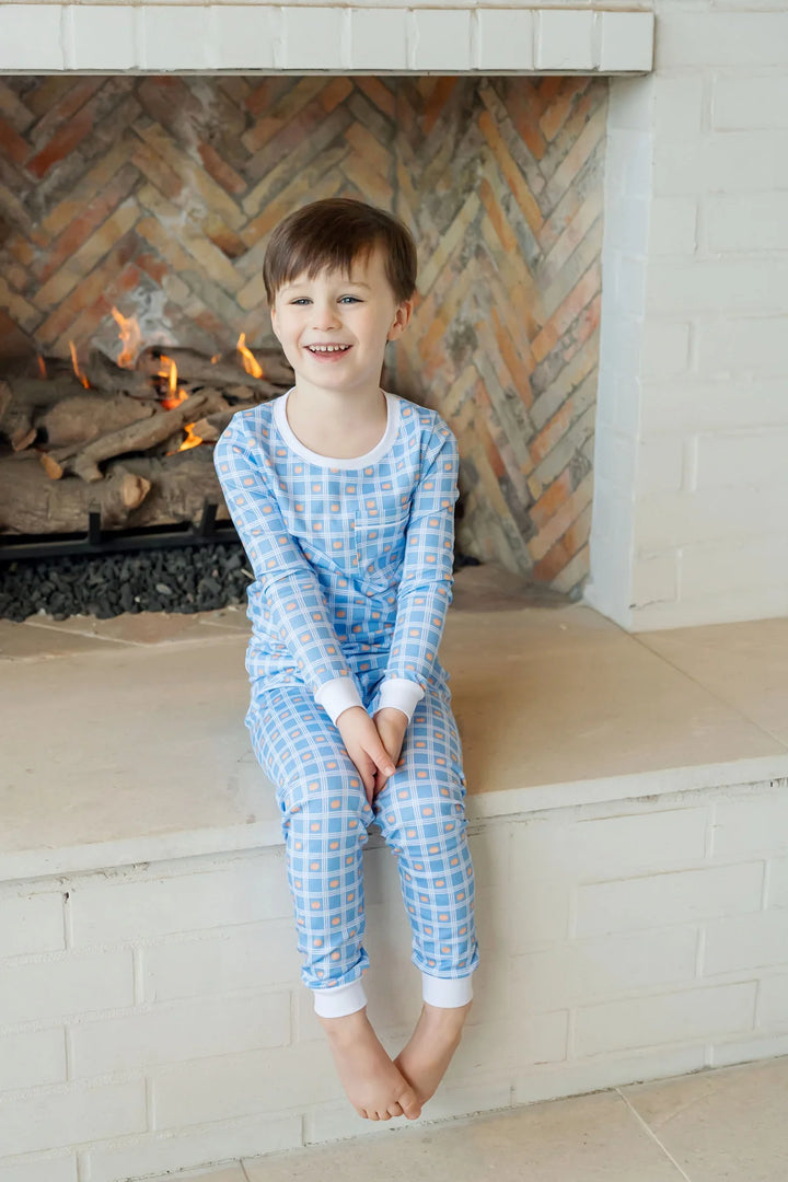 Lila + Hayes Bradford Pajamas | Pumpkin Plaid