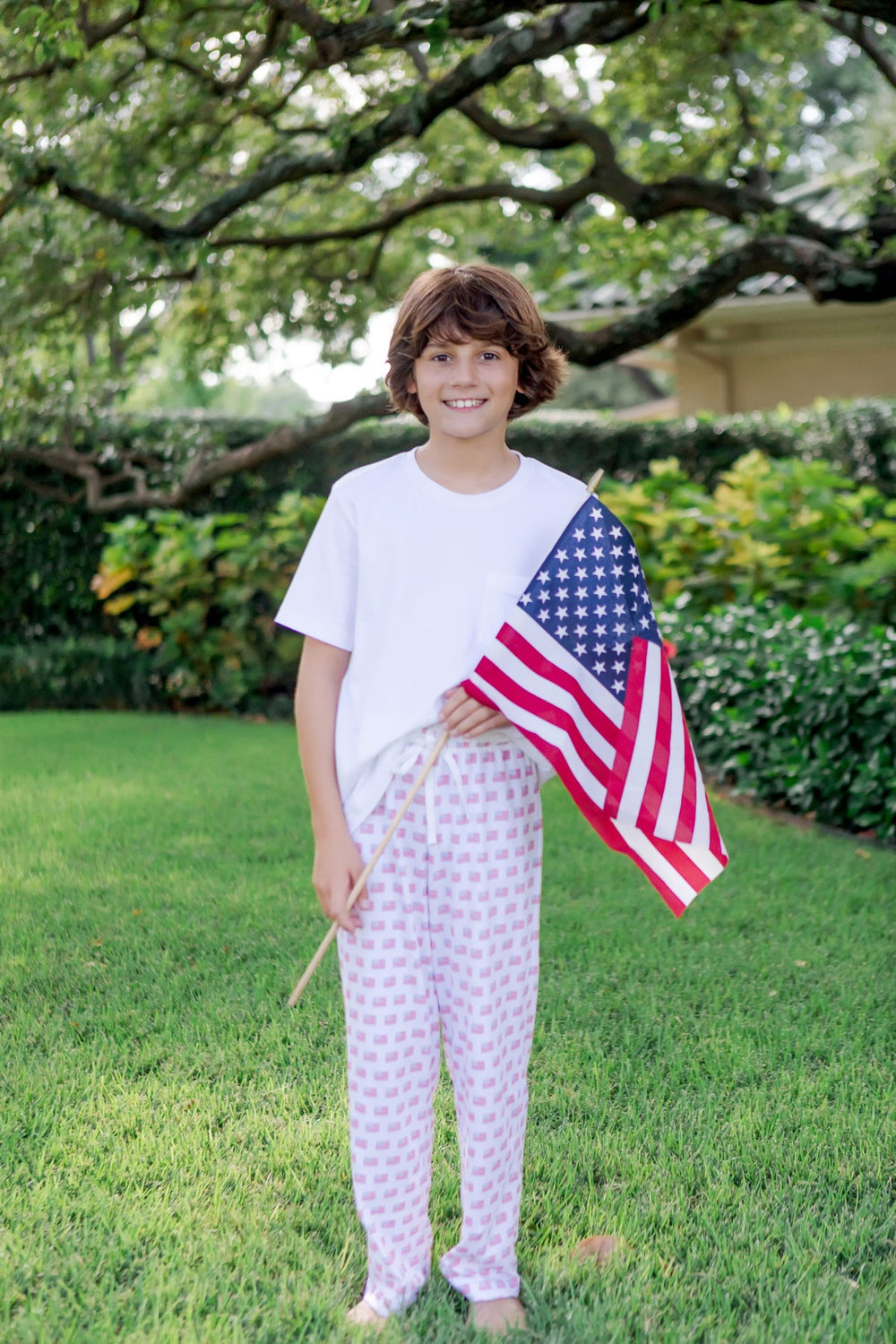 Lila + Hayes Beckett Lounge Pants | American Flag