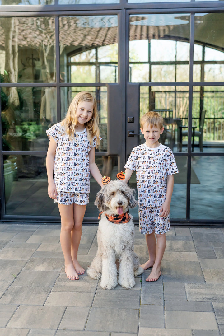 Lila + Hayes Halloween Pups