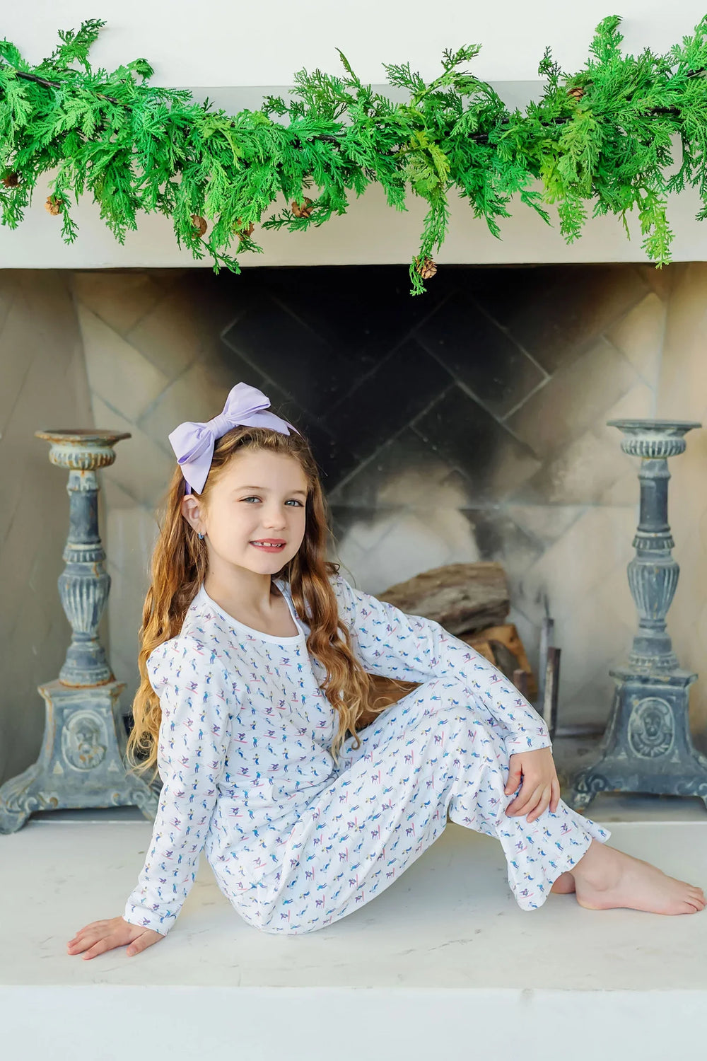 Lila + Hayes Millie PJ Set | Hitting the Slopes