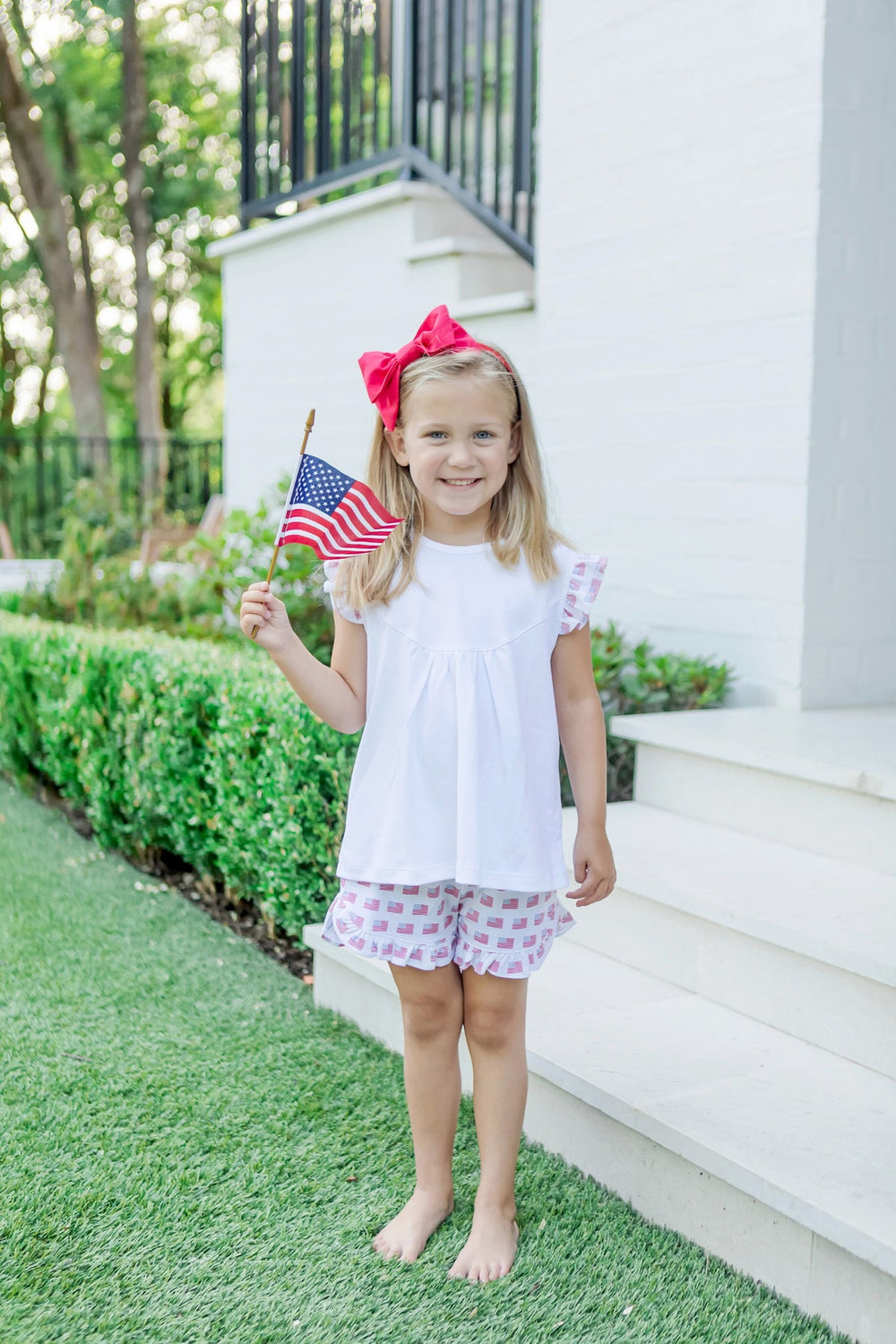 Lila + Hayes Ella Set | American Flag