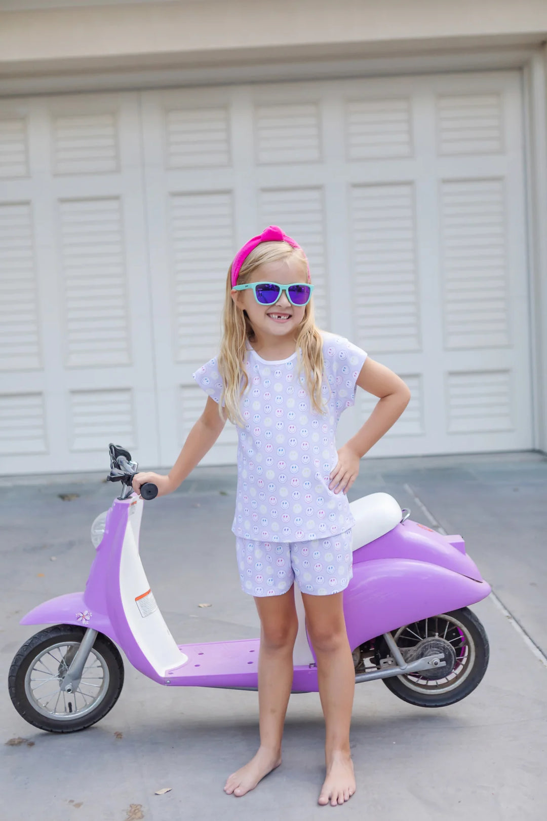 Emery Pajama Set | Preppy Smiles (2T, 3T)