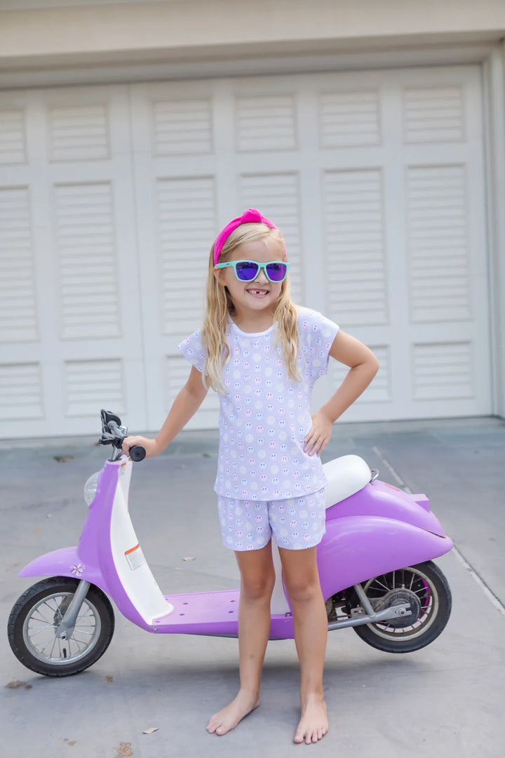 Emery Pajama Set | Preppy Smiles (2T, 3T)