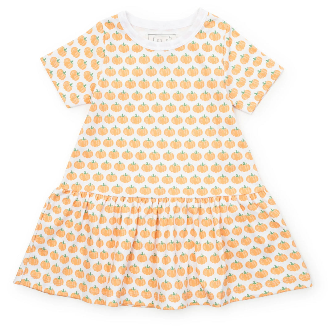 Lila + Hayes Lottie Dress | Harvest Pumpkins