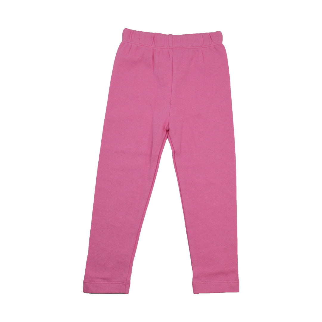 Pink pants on a white background