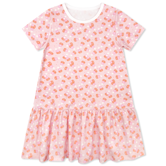 Dani Dropwaist Dress | Candy Corn Kisses Pink - PRE-SALE