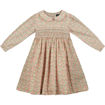 Question Everything Manchester Floral Smocked Dress