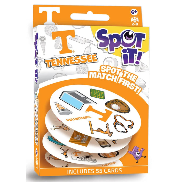 Spot It! Tennessee card game packaging on a white background