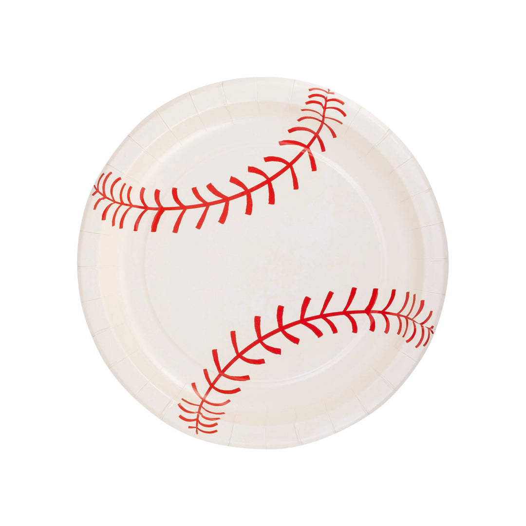 baseball paper plates