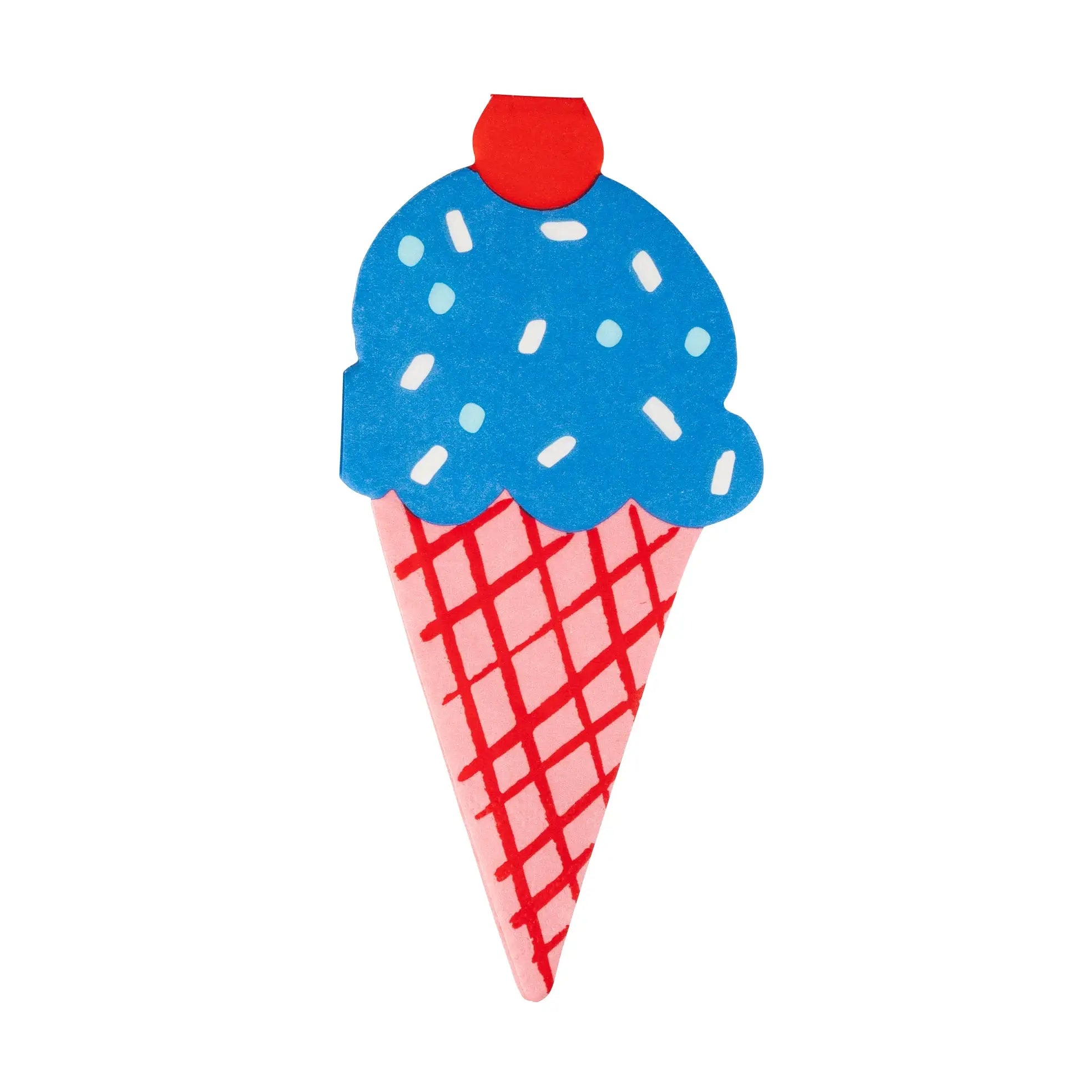 Ice Cream Shaped Dinner Napkins - Thumbnail 2