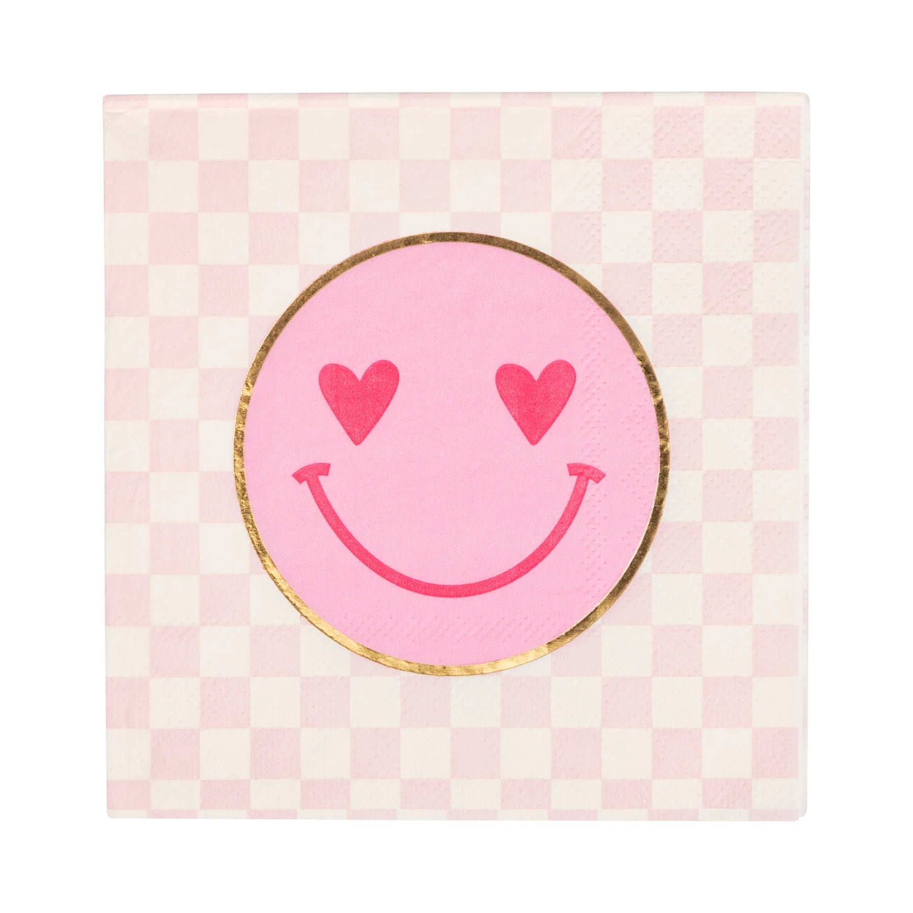 My Mind's Eye Smiley Heart Napkins