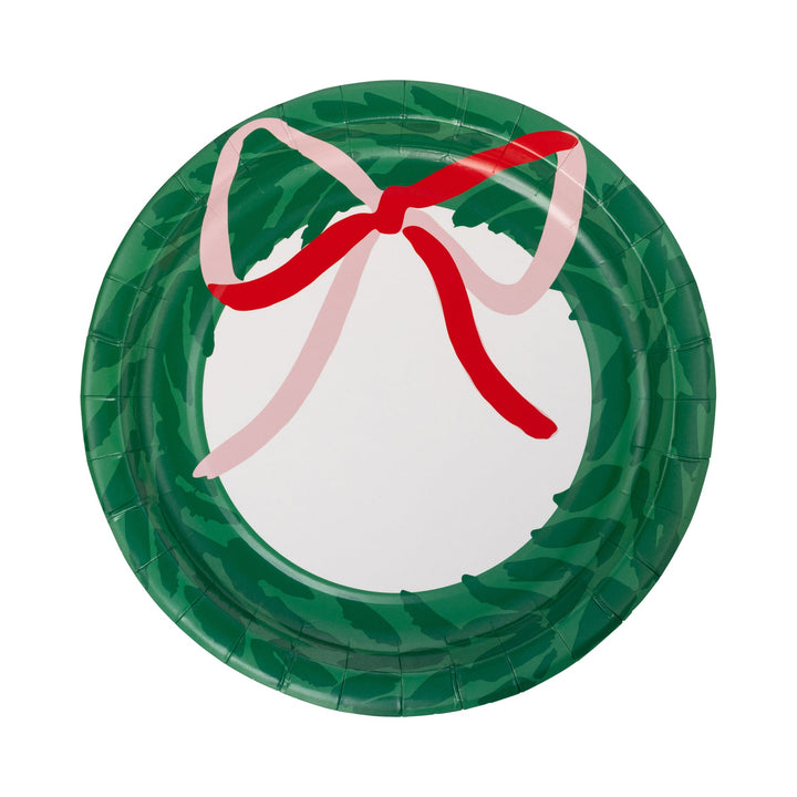 Wreath Paper Plates
