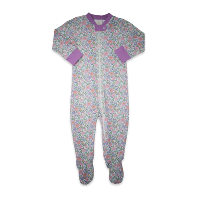 Lullaby Set Hillsborough Floral Footie