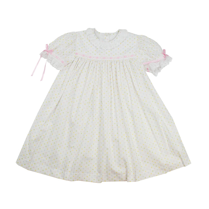 Margaret Dress | Pastel Bitty Dot