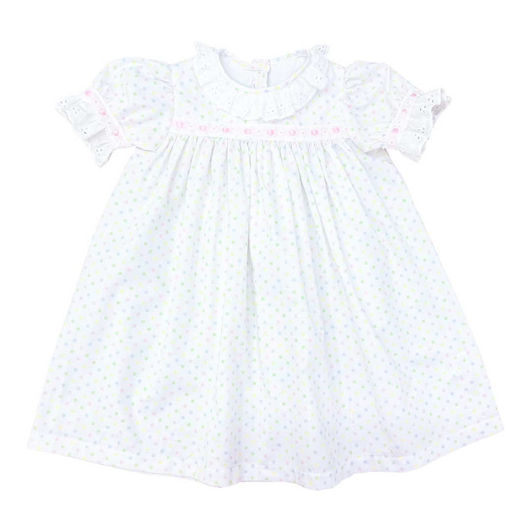 Margaret Dress | Pastel Bitty Dot - PRE-SALE