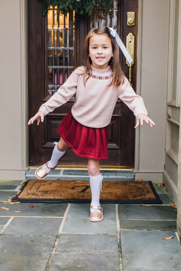 Sweater Skirt | Garnet (4)
