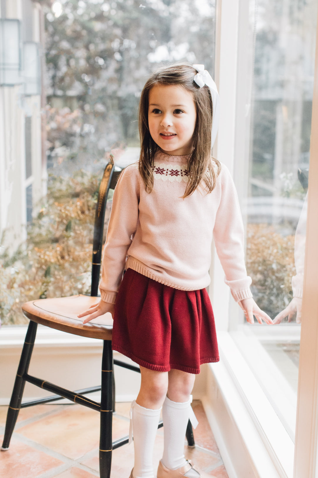 Sweater Skirt | Garnet (4)