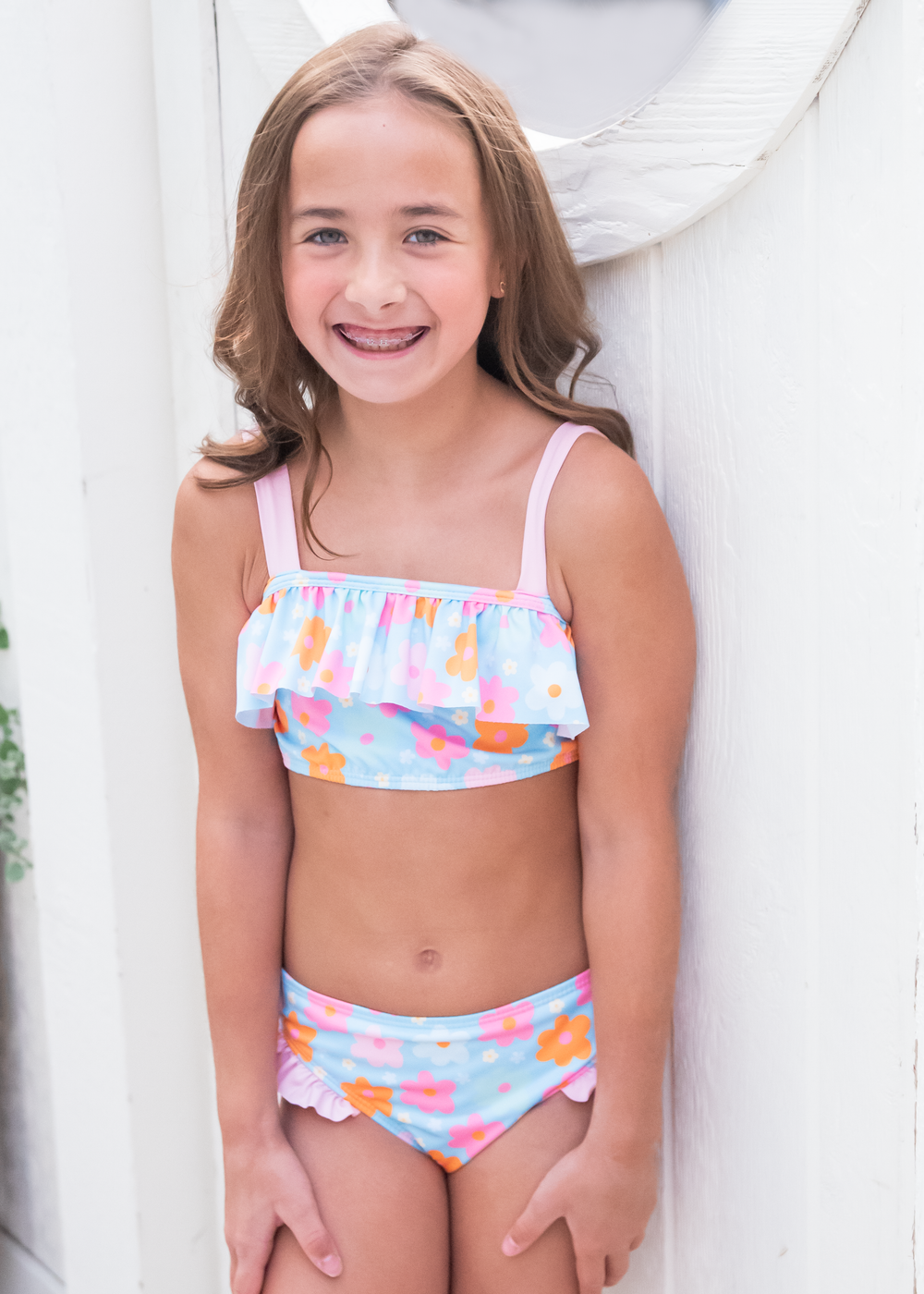 James & Lottie Alexia Two-Piece Swimsuit | Retro Floral