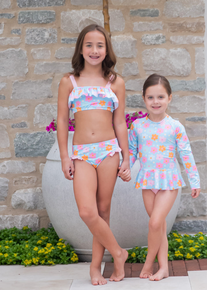 James & Lottie Alexia Two-Piece Swimsuit | Retro Floral