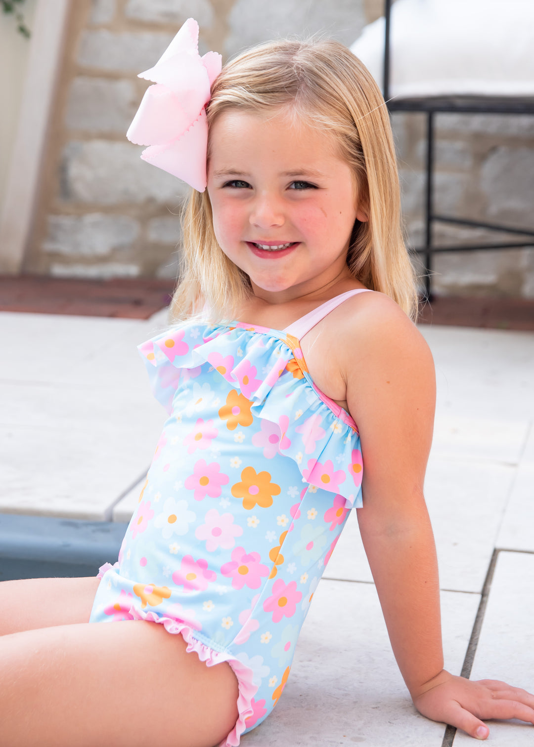 James & Lottie Cora Swimsuit | Retro Floral