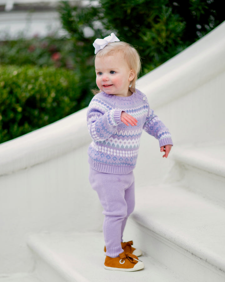 Fair Isle Set | Lavender