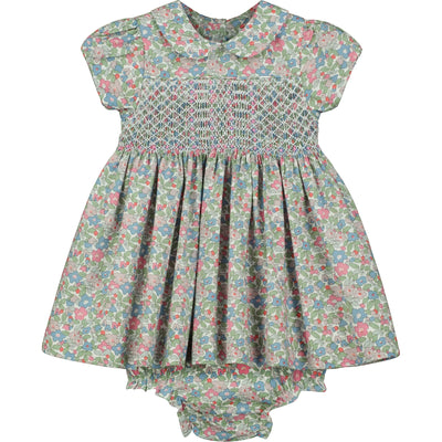 Question Everything Piccadilly Floral Smocked Dress