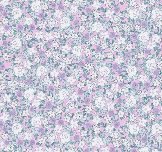 James & Lottie Lavender Floral Knit