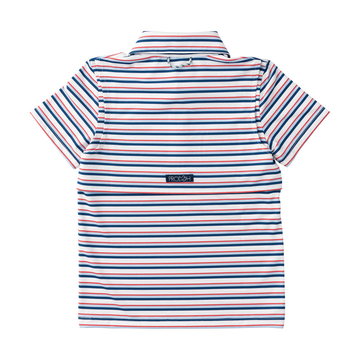 Pro Performance Polo | Patriotic Stripe