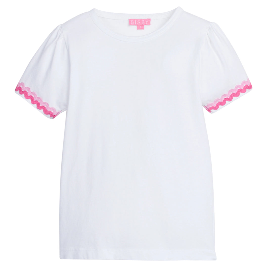 Bisby Ric Rac Tee | Pink