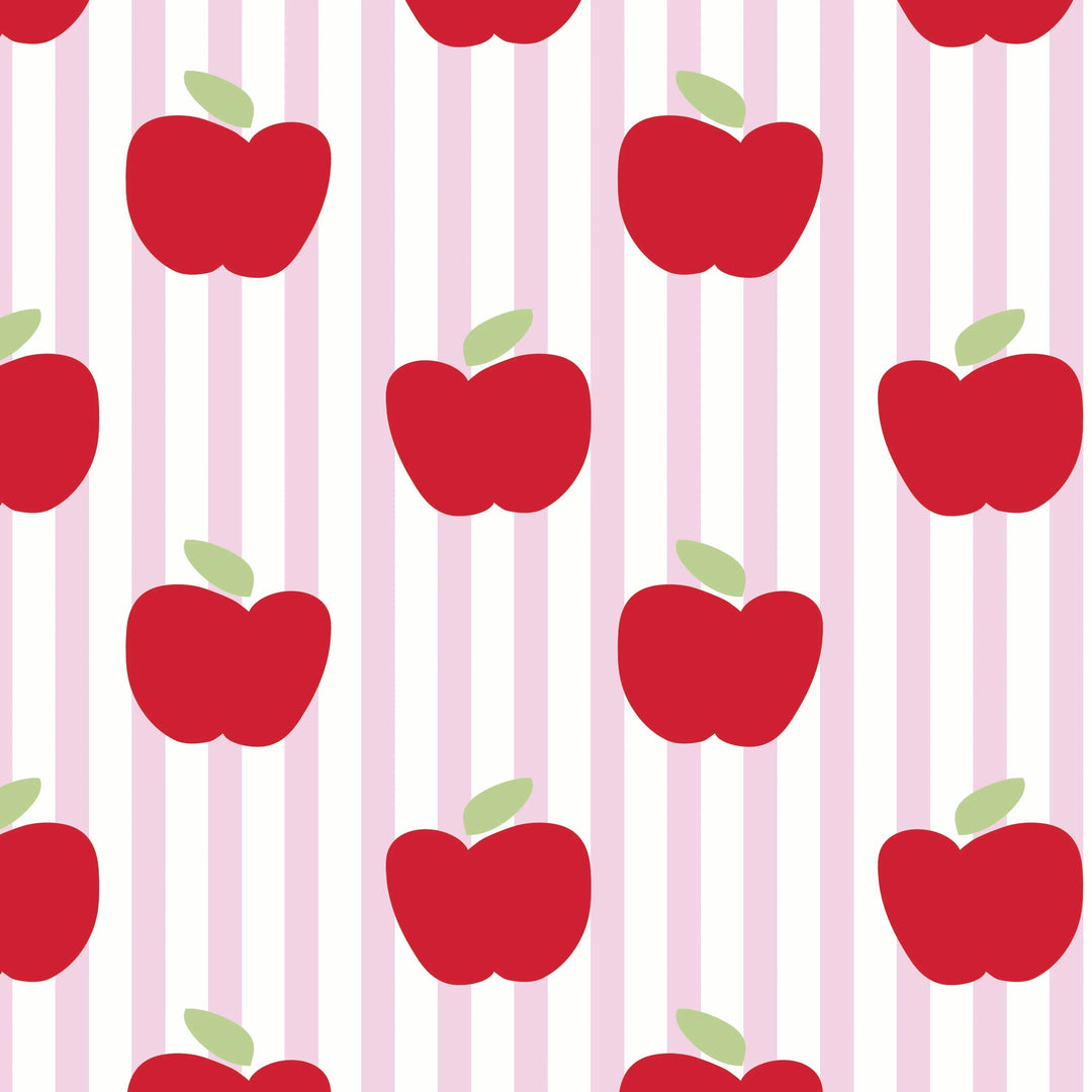 Emery Set | Schoolhouse Apples Pink - PRE-SALE