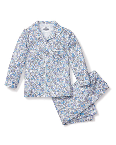 Petite Plume Twill Pajama Set | Fleur D'Azur
