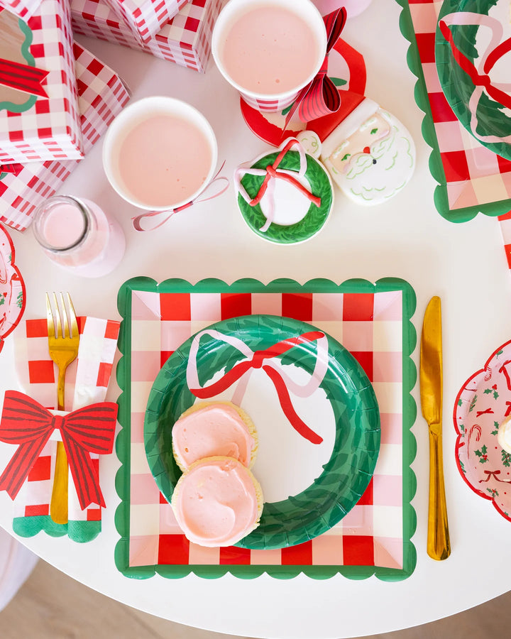 Wreath Paper Plates