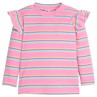 Bisby Sadie Top | Bubblegum Stripe