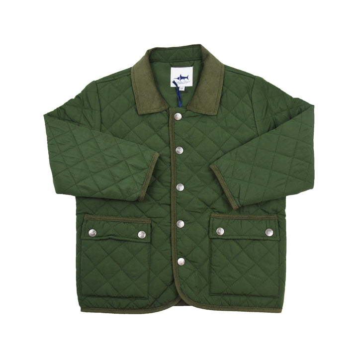 Derby Quilted Field Jacket | Green