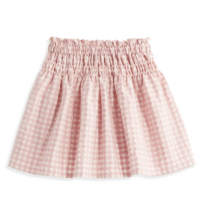 bella bliss Smocked Skirt | Wisteria Check