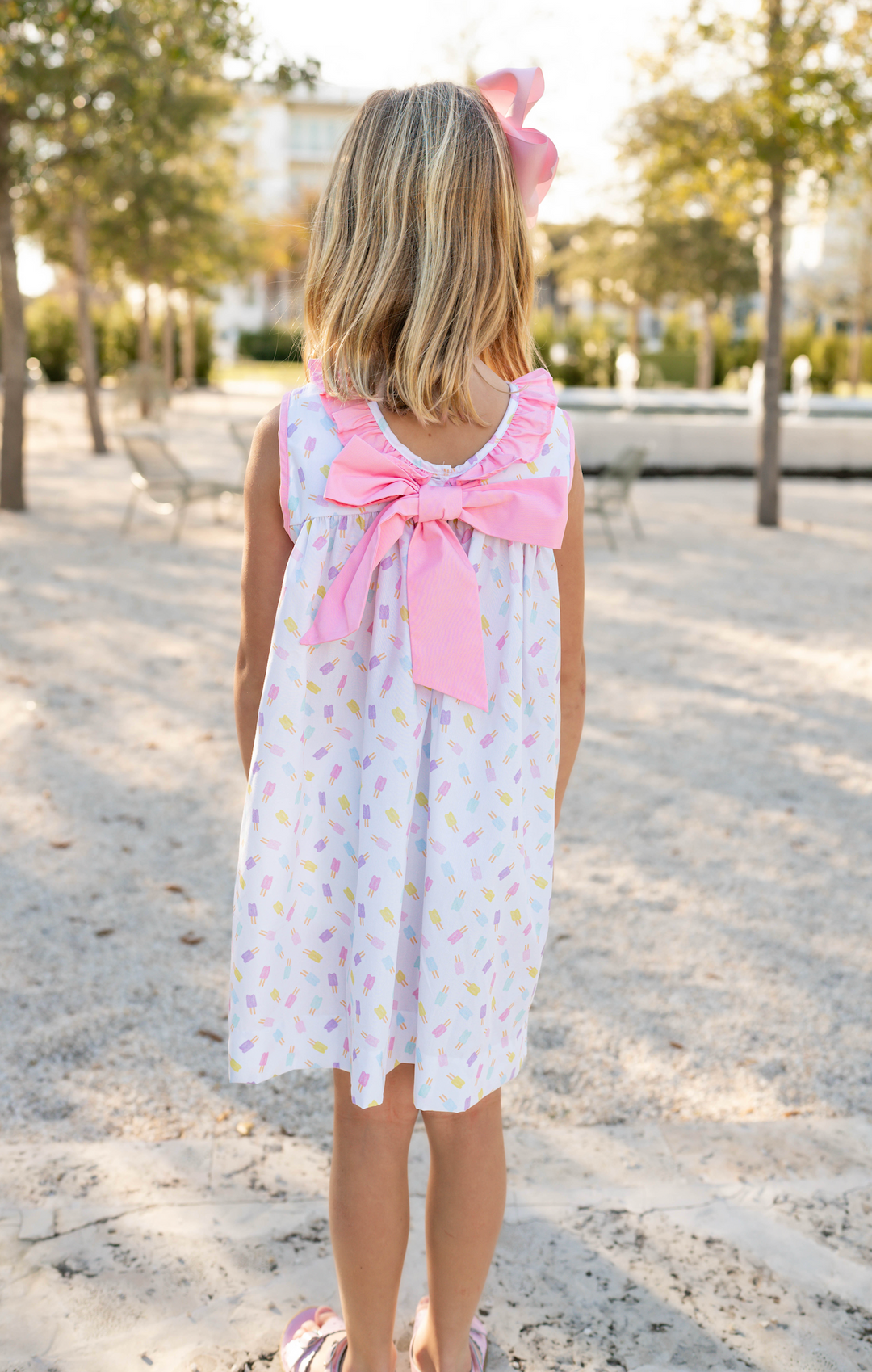 Addison Ruffle Dress | Tremont Twin Pops (6)