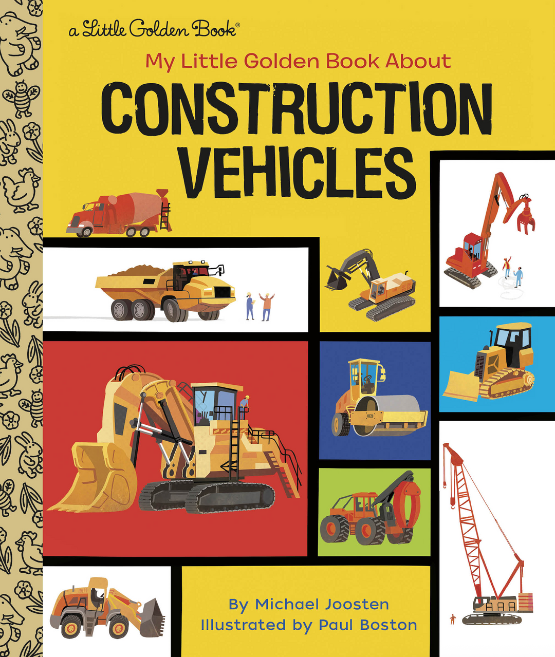 Little Golden Book: About Construction Vehicles