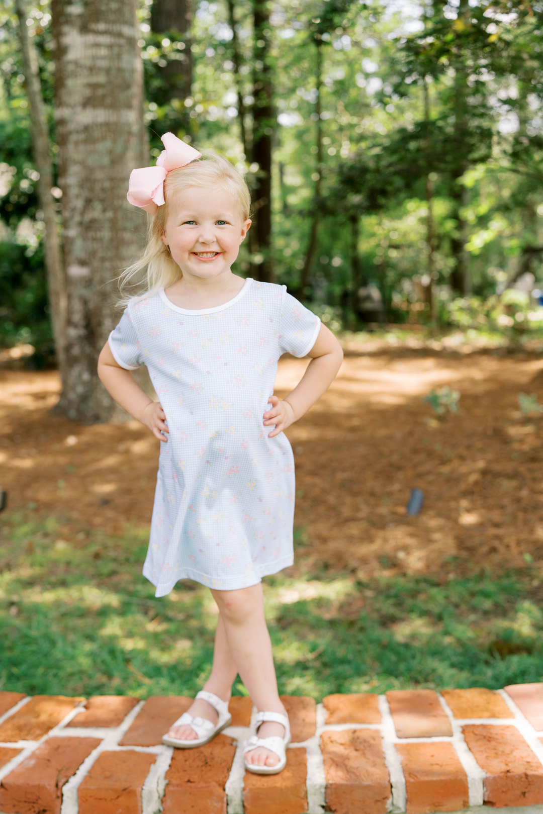 Faith Knit Dress | Spring Time Blooms - PRE-SALE